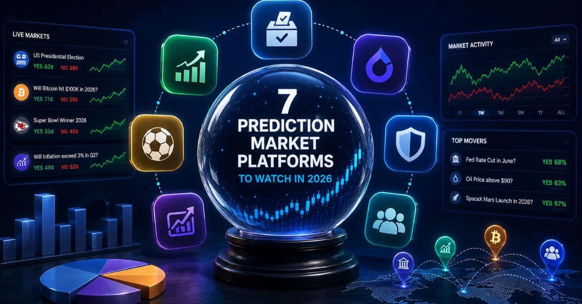 7 Prediction Market Platforms to Watch in 2026
